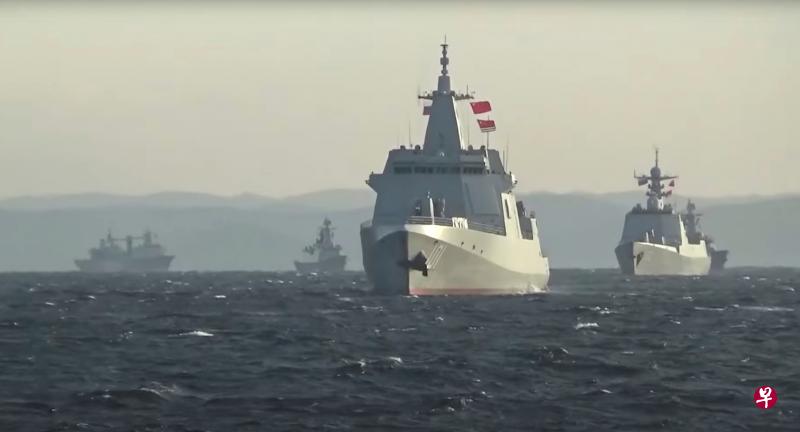 日媒：中俄海军10舰艇编队通过津轻海峡