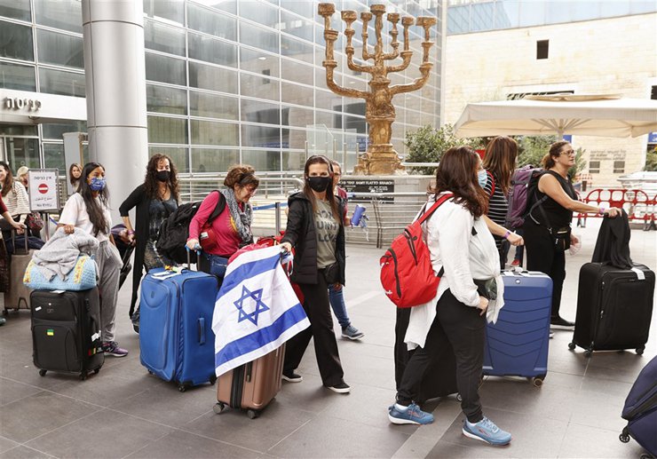 以色列开放完成接种疫苗的旅客入境。