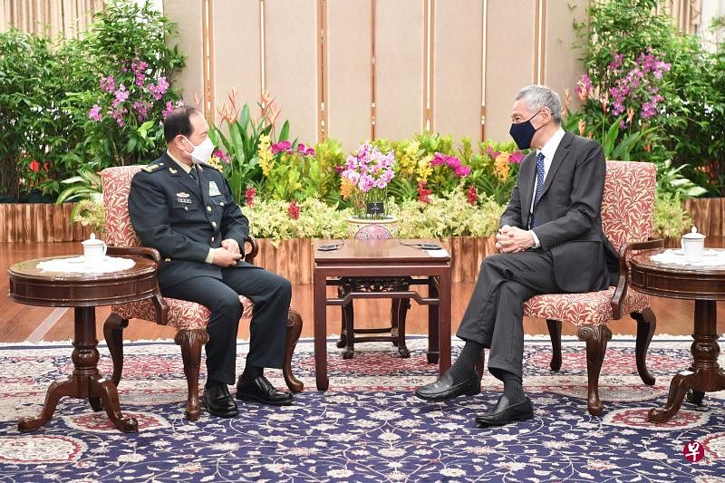 李总理与魏凤和会面 重申新中长期亲切友好防务关系