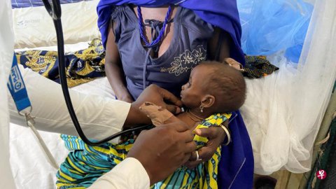 国际捐款告急 尼日利亚170万幼童营养不良