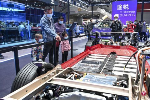 广州国际车展 新能源车吸睛