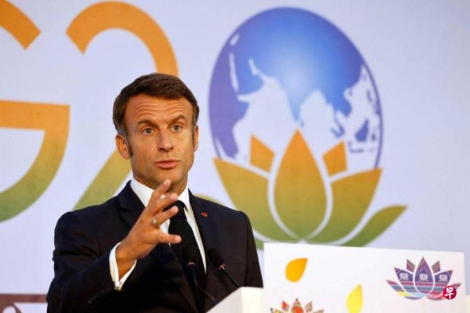 马克龙:G20关注经济 别指望俄乌战取得外交进展