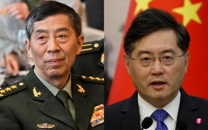 李尚福被免去中国国务委员和防长职务 秦刚被免去国务委员职务