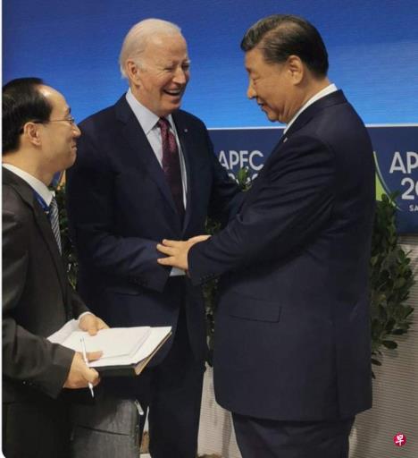 拜登习近平APEC会议结束后话别
