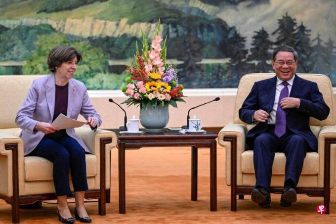 法外长与李强会谈 表明致力与中国保持对话