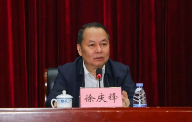 徐庆锋,被查