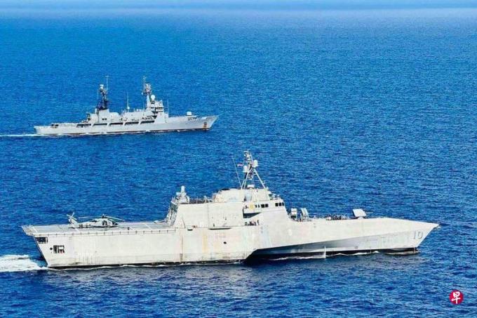 中国海空军在南中国海进行“例行巡逻”