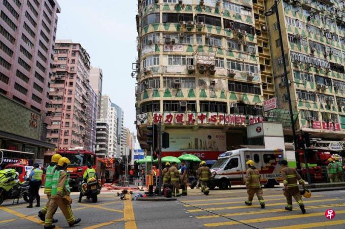 港油麻地大厦火灾五死41伤 消防处设专案组调查