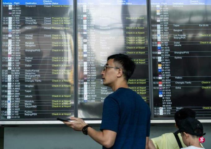 香港机场电脑故障 港府要机管局调查事故原因