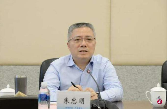 朱忠明任中共上海市委副书记