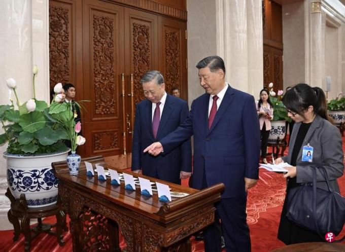 习近平与越共领导人苏林会谈 学者:中越愿巩固关系 最大分歧为南中国海