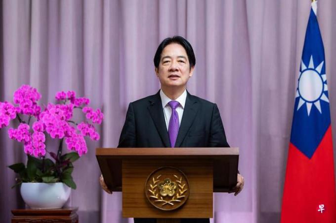 赖清德提民主台湾与专制中国互不隶属 大陆批顽固坚持台独