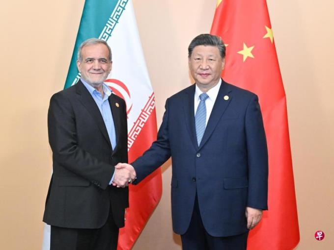 与伊朗总统会晤 习近平:尽早实现加沙停火止战是缓和中东局势关键