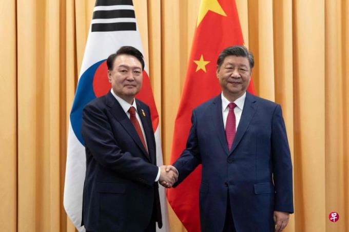 尹锡悦:韩将与中美紧密合作 不可二选一