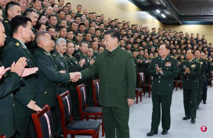 习近平视察信息支援部队:要确保部队绝对忠诚纯洁可靠
