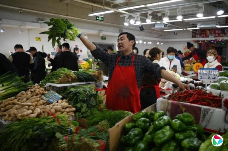 中国CPI连跌两个月但降幅收窄