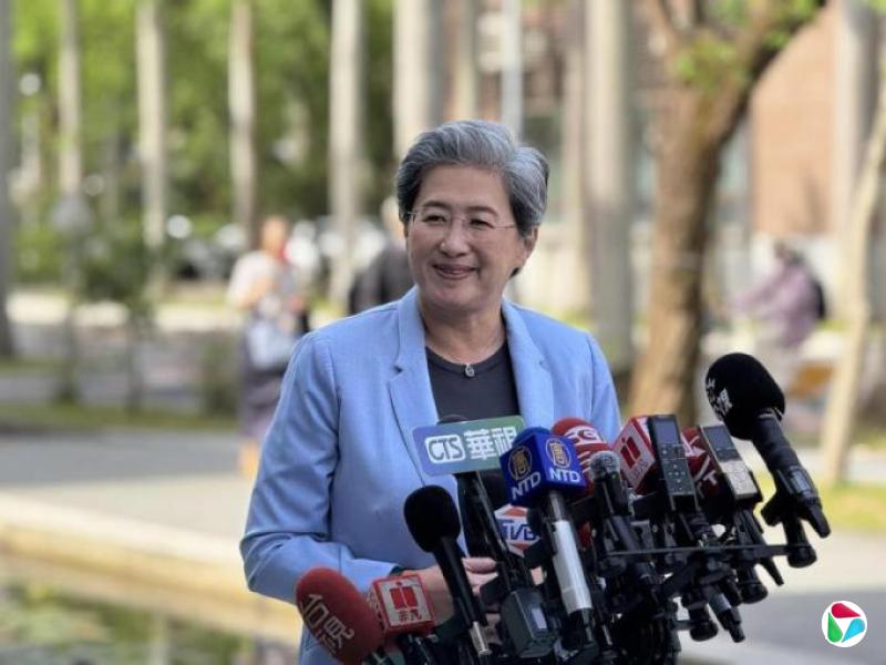 苏姿丰:台湾仍是供应链关键一环 但美国越来越重要