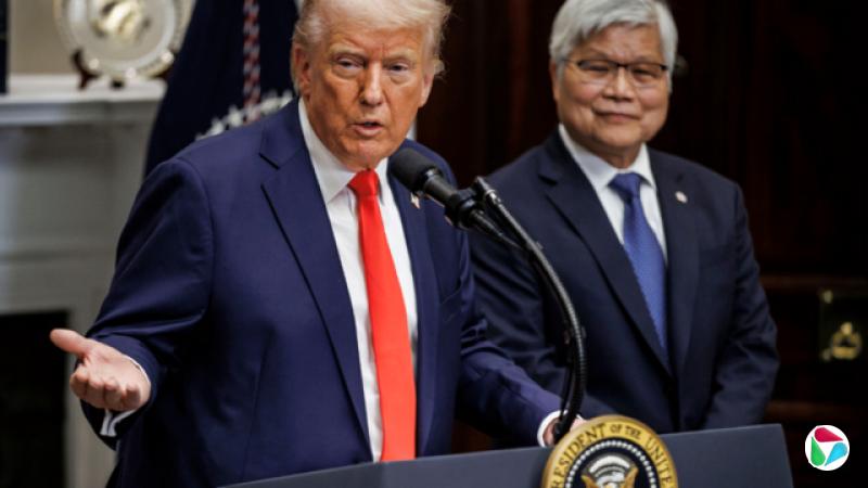 特朗普和台积电董事长魏哲家