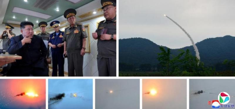 美韩峰会前夕 朝鲜试射两枚新型防空导弹