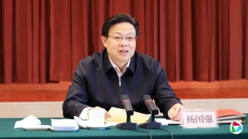 山东东营市委书记杨国强,已任海南省政府党组成员