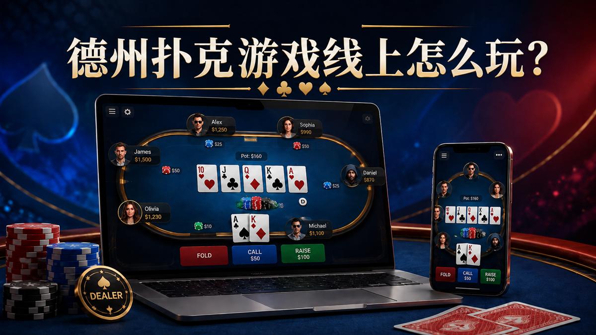 德州扑克游戏线上怎么玩